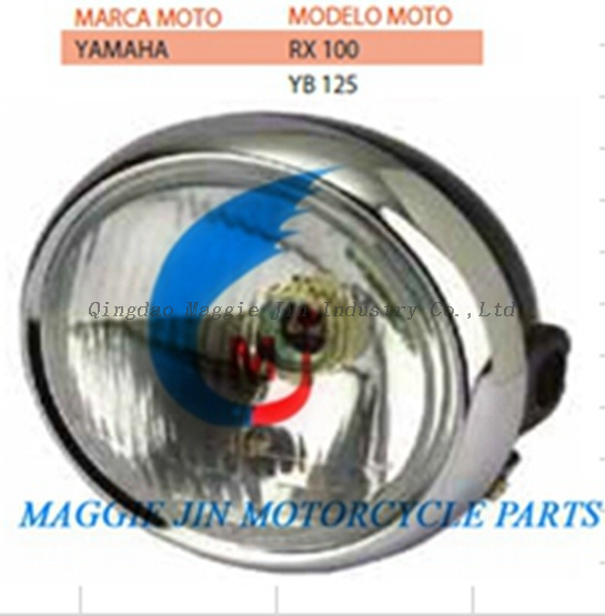 Parte de la motocicleta lámpara de la cabeza de la motocicleta para YAMAHA YBR125