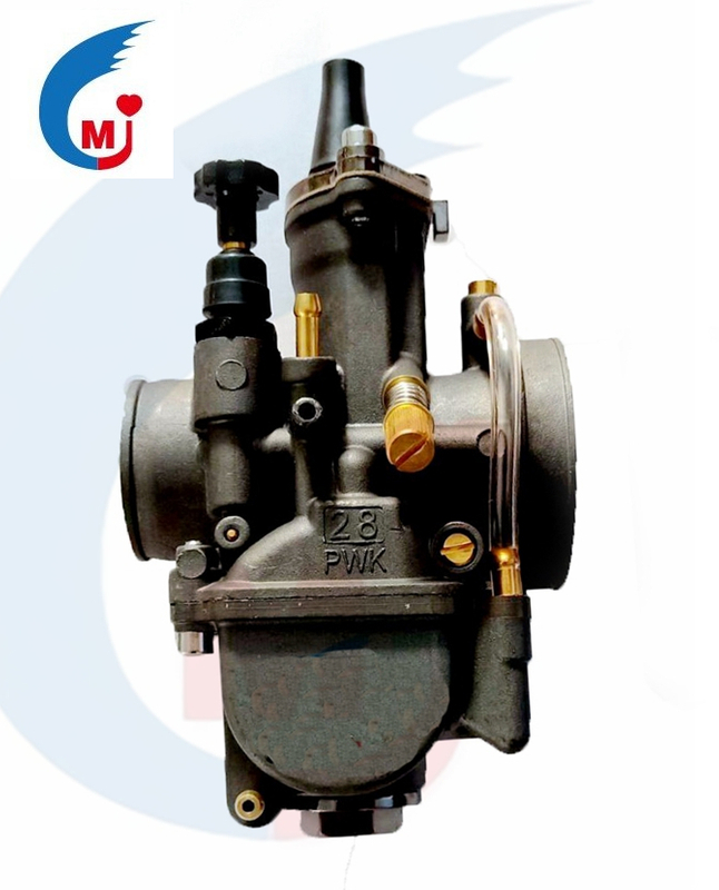 El motor de aluminio plateado de alta calidad de la motocicleta parte el carburador universal