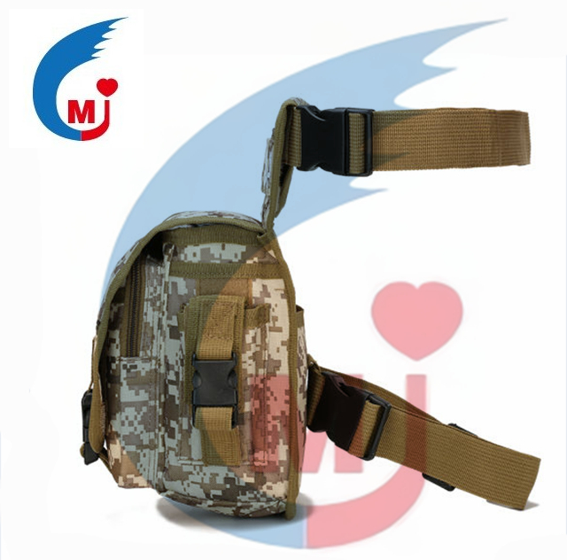 Bolso táctico de la pierna de la gota de la motocicleta militar multifuncional de Camo al aire libre de 9-Colors