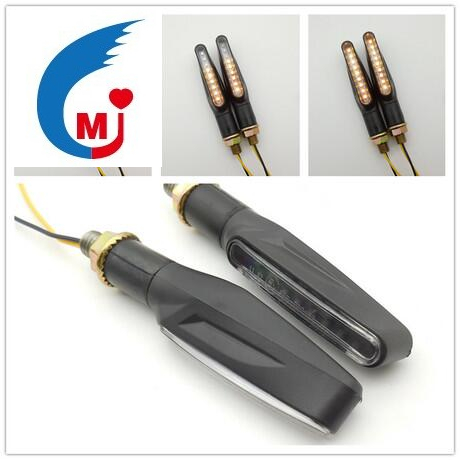 Piezas y accesorios de la motocicleta Barra de la motocicleta LED Luz de giro Lámpara de Winker Luz de señal