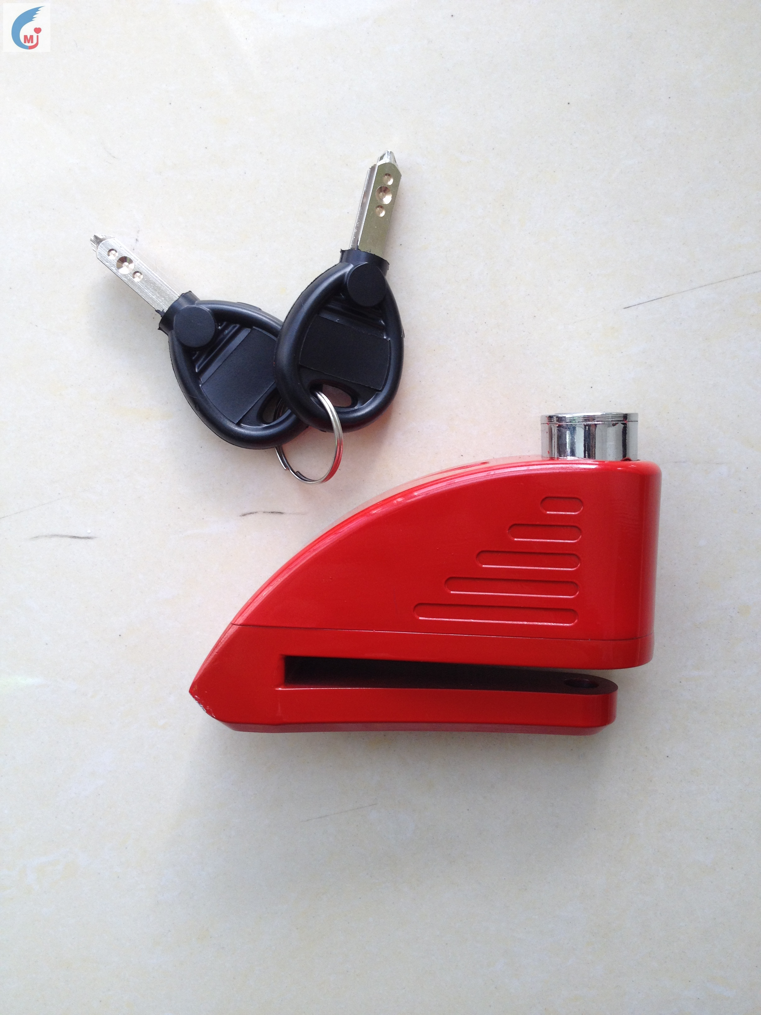 Pieza de motocicleta New Dick Lock con alarma