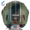 Nuevo modelo de accesorios de motocicleta casco integral de color verde para motocicleta