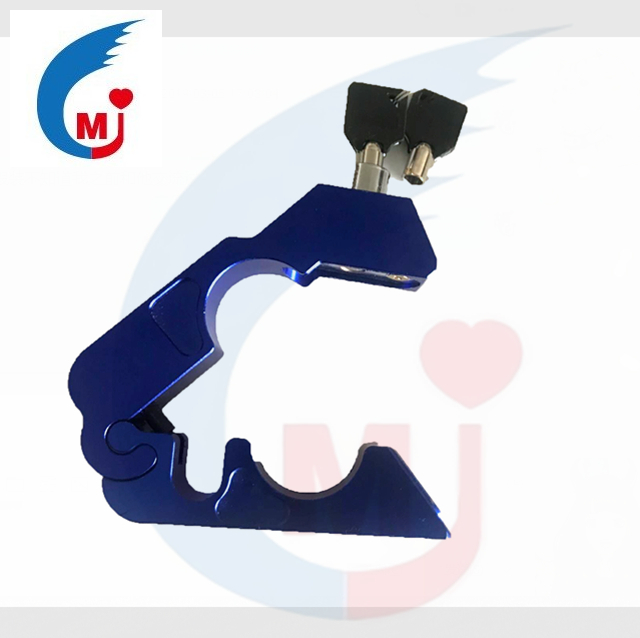 Cerradura de palanca de freno de aluminio CNC de motocicleta