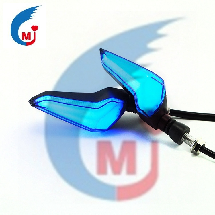 Motocicleta LED Señal de giro Scooter 12V Street Run Luz de dirección Indicador de giro Luz de giro