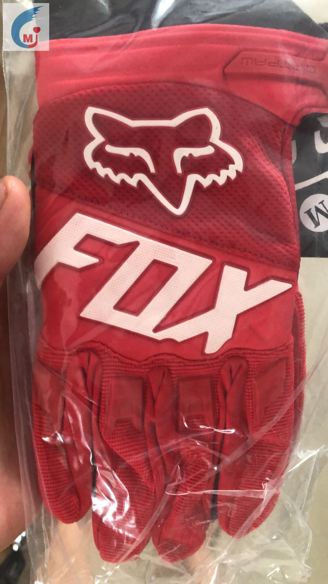 Guante de moto de invierno para pantalla táctil con zorro